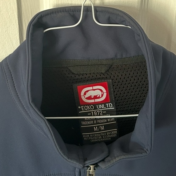 Ecko Unlimited navy blue Jacket Men’s Size Medium - Picture 3 of 16